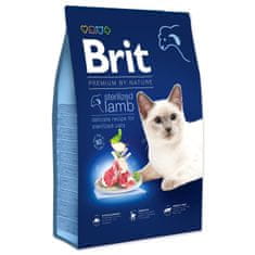 Brit Krmivo Premium by Nature Cat Sterilized Lamb 8kg
