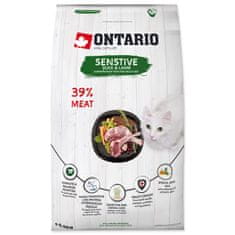 Ontario Krmivo Cat Sensitive/Derma 6,5kg