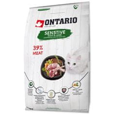 Ontario Krmivo Cat Sensitive/Derma 6,5kg