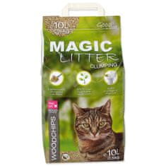 Magic Cat Mačkolit Magic Litter Woodchips 2,5 kg 10l