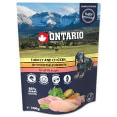 Ontario Vrecko morka a kura so zeleninou vo vývare 300g