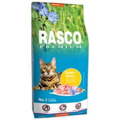 RASCO Krmivo Premium Adult kura s koreňom čakanky 7,5kg