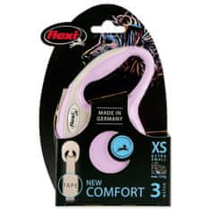 Flexi Vodítko New Comfort páska XS ružové 3m