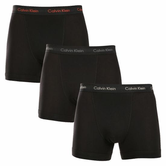Calvin Klein 3PACK pánske boxerky čierné (U2662G-MWO)