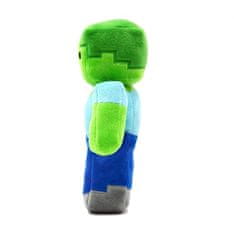 bHome Plyšová hračka Minecraft Zombie Steve 23cm