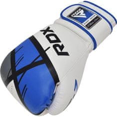 RDX RDX Boxerské rukavice F7 Ego - biela/modrá