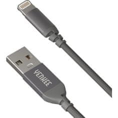 Yenkee Lightning kábel YCU 611 GY USB / lightning 1m