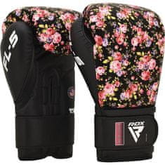 RDX Boxerské rukavice RDX FL6 Floral - čierne