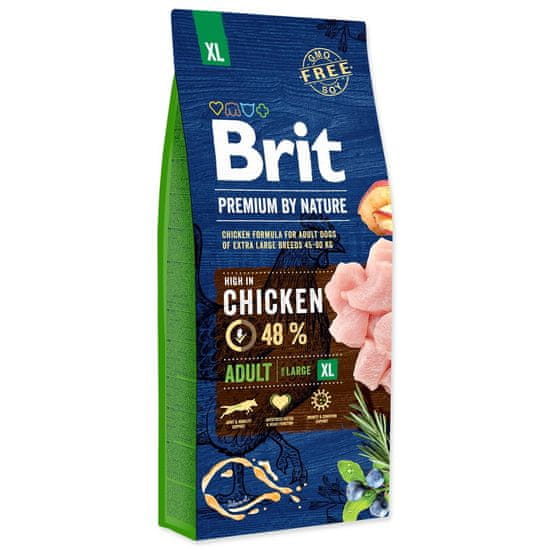 Brit Krmivo Premium by Nature Adult XL 15kg