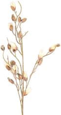 Autronic Magnolie púčik, farba biela srienistá. Kvetina umelá. KUC2541