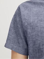 Jack&Jones Pánska košeľa JJESUMMER Comfort Fit 12248383 Faded Denim (Veľkosť S)