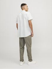 Jack&Jones Pánska košeľa JJESUMMER Comfort Fit 12248383 White (Veľkosť XL)