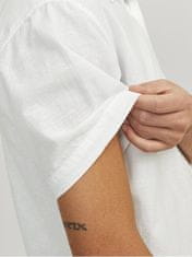 Pánska košeľa JJESUMMER Comfort Fit 12248383 White (Veľkosť XL)