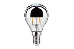 Paulmann Paulmann LED Retro-kvapka 4,5W E14 strieborný vrchlík teplá biela stmievateľné 285.04 P 28504 28504