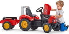 Falk FALK Šlapací traktor 2020AB Supercharger červený