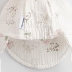 NEW BABY Detská letná mušelínová čiapka so šiltom New Baby Zoe 56/62