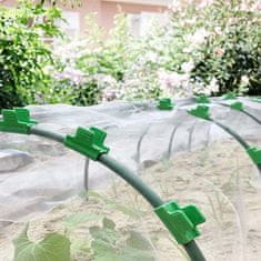 Netscroll 30-dielna sada upevňovacích spon pre bezpečné upevnenie fólie, kopren, plachiet a sietí - odolné voči poveternostným vplyvom, viacúčelové, silný úchop pre použitie v záhrade a domácnosti, Buckles