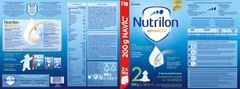 Nutrilon 2 Advanced pokračovacie dojčenské mlieko 6x 1 kg, 6+