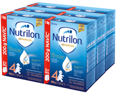 Nutrilon 4 Advanced batoľacie mlieko 6 x 1 kg, 24+