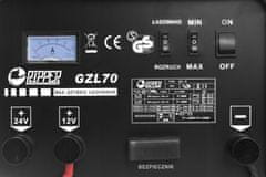 Ripper Nabíjačka autobatérií 12/24V, funkcia START s diaľkovým ovládačom GZL-70 M82508R