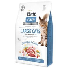Brit Krmivo Care Cat Grain-Free Large cats Power & Vitality 2kg