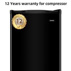 CHiQ Chladnička 94 litrov CSR94D4ER + 12 let záruky na kompresor (bez registrácie)