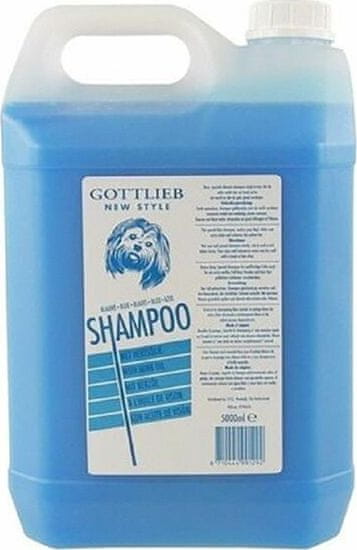 4DAVE Blue šampon 5 l - vybělující s makadamovým olejem