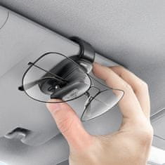 BASEUS Car Tool Platinum Vehicle eyewear clip (Clamping type) Black (ACYJN-B01)