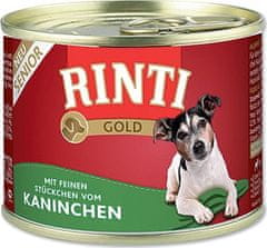 Finnern Gold Senior konzerva pro psy králík 185g