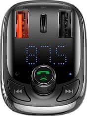Noname Baseus Bluetooth FM Transmiter S13 T-shaped černý