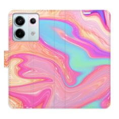 iSaprio Flipové puzdro - Abstract Paint 07 pre Xiaomi Redmi Note 13 Pro+ 5G