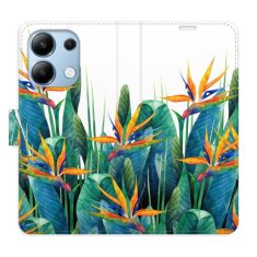 iSaprio Flipové puzdro - Exotic Flowers 02 pre Xiaomi Redmi Note 13
