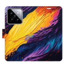 iSaprio Flipové puzdro - Fire Paint pre Xiaomi 14
