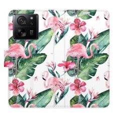 iSaprio Flipové puzdro - Flamingos Pattern pre Xiaomi 13T / 13T Pro