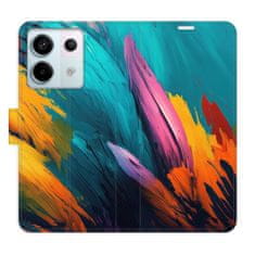 iSaprio Flipové puzdro - Orange Paint 02 pre Xiaomi Redmi Note 13 Pro+ 5G