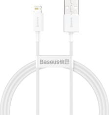 Noname Baseus Lightning Superior Series cable, Fast Charging, Data 2.4A, 1m White (CALYS-A02)