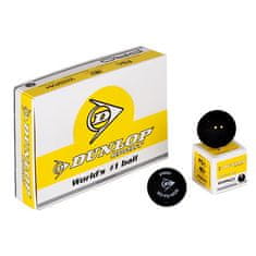 Dunlop Revelation Pre squashovú loptičku výkonnosť 2x žltá bodka balenie 1 ks