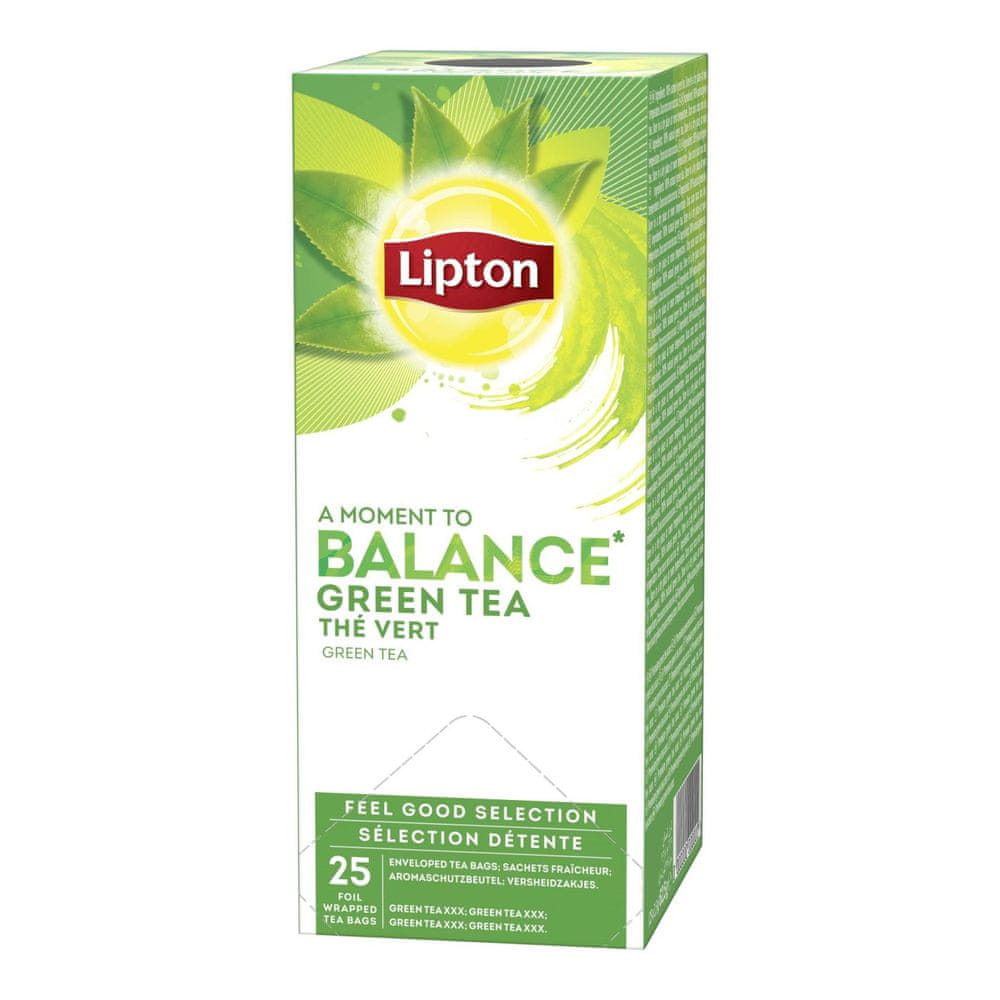 WEBHIDDENBRAND Zelený čaj Lipton Balance, 25x 1,3 g