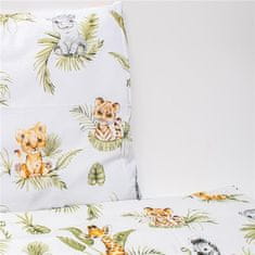 NEW BABY 2-dielne posteľné obliečky 100/135 cm Jungle