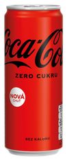 Coca-Cola Zero plech 0,33 l, bal = 24 ks