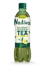 Rauch Ľadový čaj Nativa - zelený s citrónom, 12 x 0,5 l