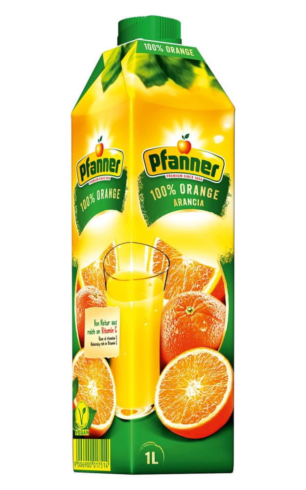 WEBHIDDENBRAND Džús Pfanner - pomaranč, 1 l
