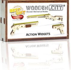Wooden city 3D puzzle mini súprava Widgets: Akcia 30 dielikov