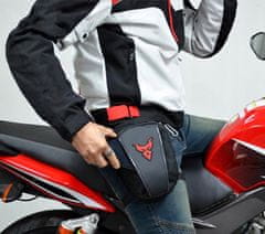 Korbi Čiernocervená motocyklová taška Motocentric