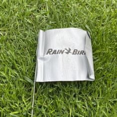 RainBird Rain Bird Vlajka na označenie postrekovača strieborná