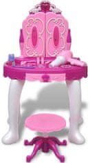iMex Toys Hrací set Detský kozmetický stolík s fénom 008-19