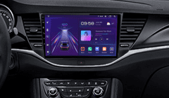 Junsun Autorádio Opel Astra J 2010 - 2014 Tesla Style - veľký dotykový displej rádia Opel Astra J, GPS navigácia, Bluetooth, WiFi, bezplatná parkovacia kamera, USB, mikrofón (Vauxhall Astra J)