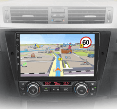 Junsun 2GB RAM ANDROID Autorádio BMW 3. Séria E90 E91 E92 E93 ANDROID 12.0 WIFI, GPS, USB, Bluetooth, Dotykové Android rádio do BMW E90, E91, E92, E93 2005-VYŠŠIE, GPS navigácia BMW 3. série