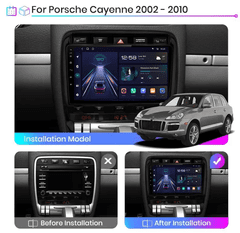 Junsun Autorádio pre Porsche Cayenne 1 9PA 2002-2010 s Android GPS, Bluetooth, Handsfree, Navigácia Porsche Cayenne 1 9PA 2002-2010 Rádio