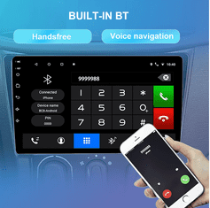 Junsun 2din Autorádio pre Renault Koleos 1 2008 - 2016 Android s GPS navigáciou, WIFI, USB, Bluetooth, Android rádio Renault Koleos 1